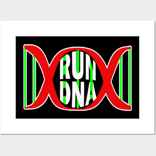 RUN DNA Posters and Art